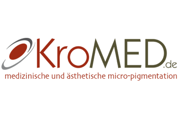 KroMED medizinisch indiziere micro Pigmentierung Logo